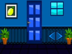Spel Blue House Escape på nätet