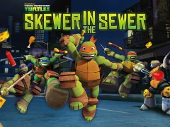 Spel Teenage Mutant Ninja Turtles: Skewer in the Sewer på nätet