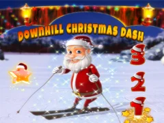 Spel Downhill Christmas Dash på nätet