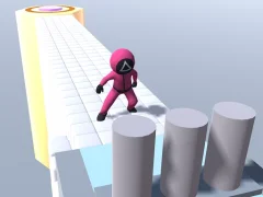 Spel Squid Gamer Runner Obstacle på nätet