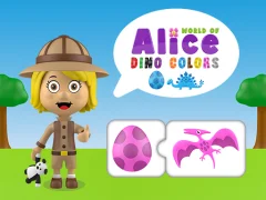 Spel World of Alice Dino Colors på nätet