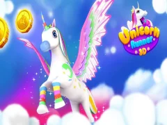 Spel Unicorn Run 3D på nätet