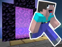 Spel Noob Steve Parkour på nätet