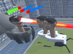 Spel Skibidi Toilet Monster Fight på nätet