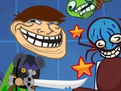 Spel TrollFace Jigsaw på nätet