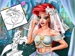 Spel Coloring Book for Ariel Mermaid på nätet