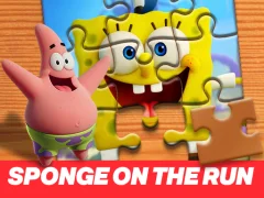 Spel Sponge on the Run Jigsaw Puzzle på nätet