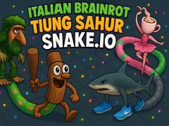 Spel Italian Brainrot Tung Sahur Snake.io på nätet