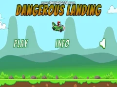 Spel Dangerous Landing på nätet