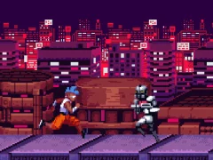 Spel Endless Cyberpunk Runner på nätet
