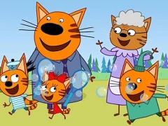 Spel Cat Family Educational Games på nätet