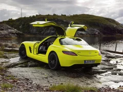 Spel Mercedes-Benz SLS E-Cell Puzzle på nätet