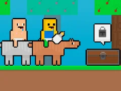 Spel Baby Noob vs Baby Obby Horse på nätet