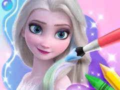 Spel Coloring Book For Elsa på nätet