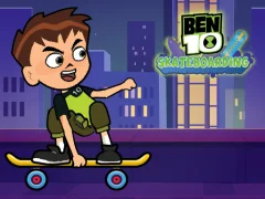 Spel Ben 10 Skateboarding på nätet