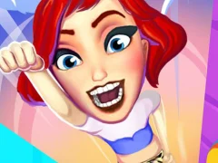 Spel Master jumping på nätet