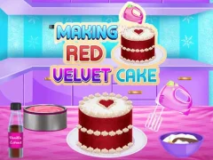 Spel Making Red Velvet Cake på nätet