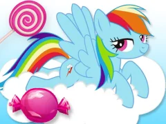 Spel Pony Candy Run på nätet