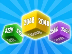 Spel Merge Cubes 2048 3D på nätet