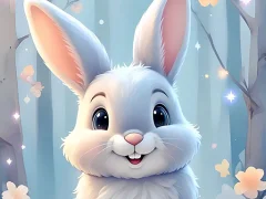 Spel Easter Bunny Coloring Book på nätet