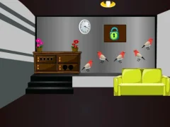 Spel Grey Checked Room Escape på nätet