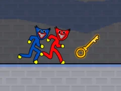 Spel Stickman Huggy Party Duo på nätet