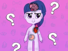 Spel My Little Pony Learning The Body på nätet