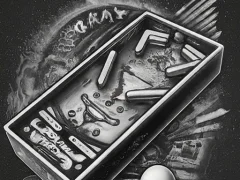 Spel Pinball Black N White på nätet