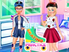 Spel BFF Skating Practice på nätet