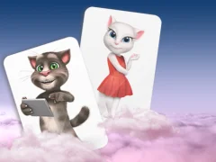 Spel My Talking Tom Memory Card Match på nätet
