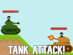 Spel Stickman Tanks på nätet