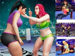 Spel Real women wrestling Ring fighting på nätet