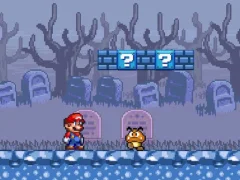Spel Super Mario Bros Star Scramble 2 Ghost island på nätet