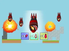 Spel Rocket Evolution Destroy the Map! på nätet