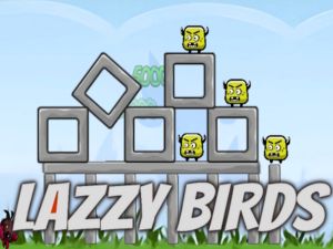 Spel Lazzy fåglar på nätet