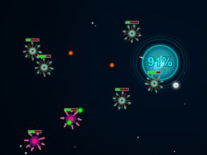 Spel Främmande klickare inkräktare på nätet