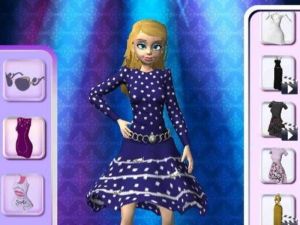 Spel Modelklänning makeover-spel på nätet