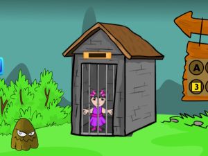 Spel Purple Beauty Girl Rescue på nätet
