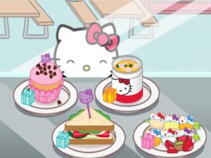 Spel Hello Kitty Lunchbox på nätet