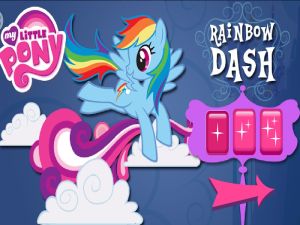 Spel Rainbow Dash's Cloud Bump på nätet