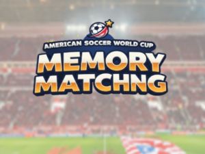 Spel American Soccer World Cup Memory Matching på nätet