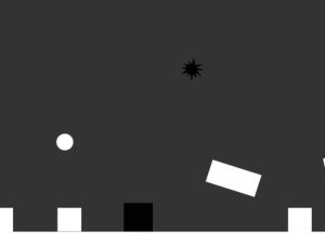Spel Faser av svartvitt på nätet