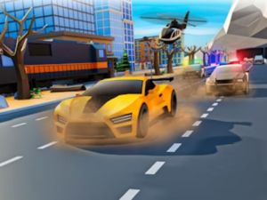 Spel Polisbil Chase Zigzag Escape 3D på nätet