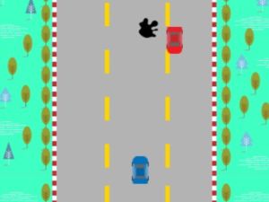 Spel Vägar med bilar på nätet