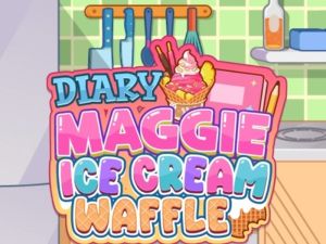 Spel Dagbok Maggie: Glassvåfflor på nätet