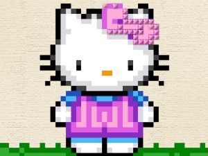 Spel Hello Kitty Cross Stitch på nätet