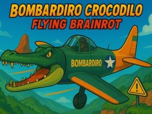 Spel Bombardiro Crocodilo Flying BrainRot på nätet