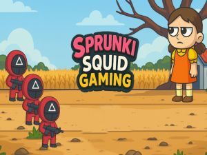 Spel Sprunki Squid Gaming på nätet