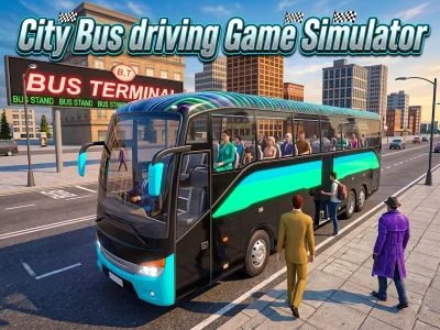 Spel City Bus driving Game Simulator på nätet
