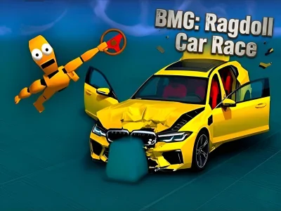 Spel BMG: Ragdoll Car Race på nätet